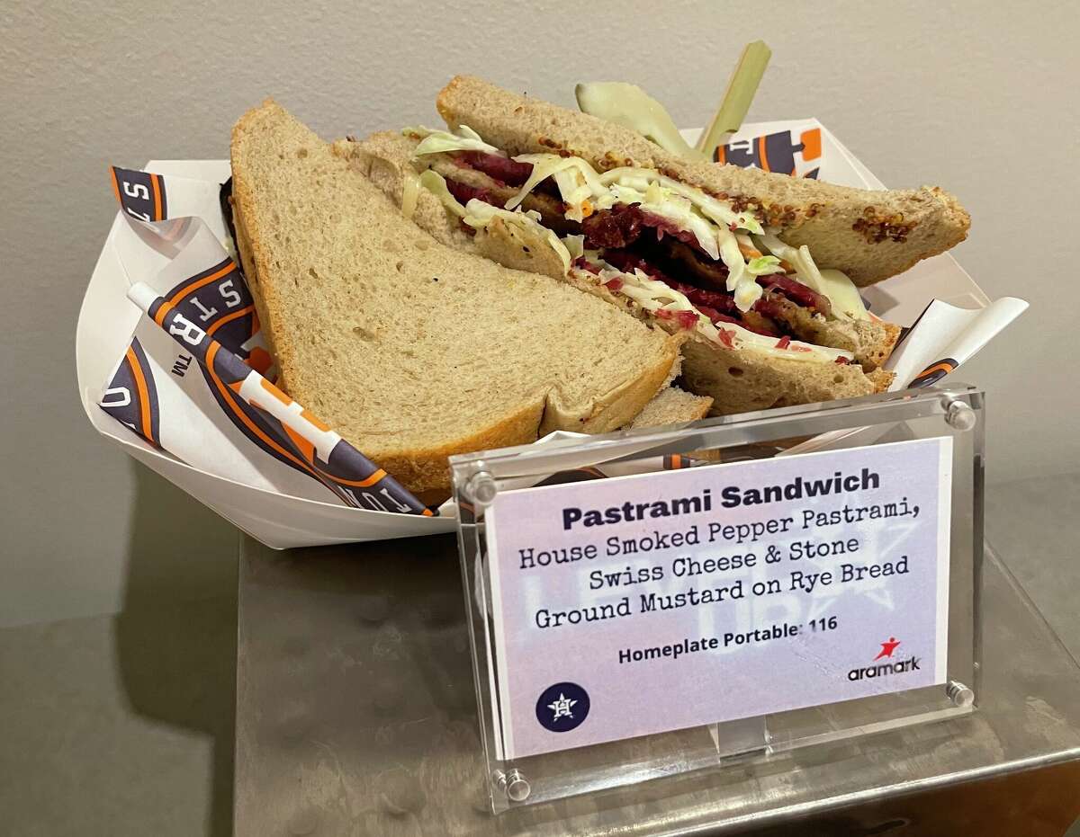 The Pastrami Sandwich at Minute Maid Park