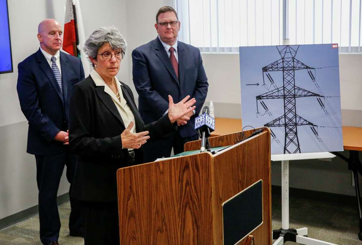 Sonoma County D.A. Jill Ravitch discusses the settlement reached with PG&E at a Santa Rosa news conference.