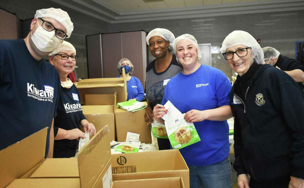The Kiwanis Club of Middletown was among clubs statewide that recently raised $9,900 to purchase groceries. An additional $1,200 was pledged at a recent food packing event for additional meals for Ukraine, which will be distributed at a later date, organizers said.