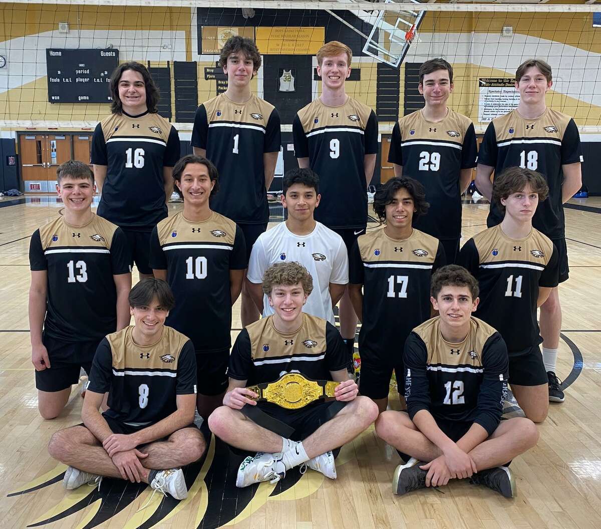 Trumbull boys volleyball is perfect through four matches this season.