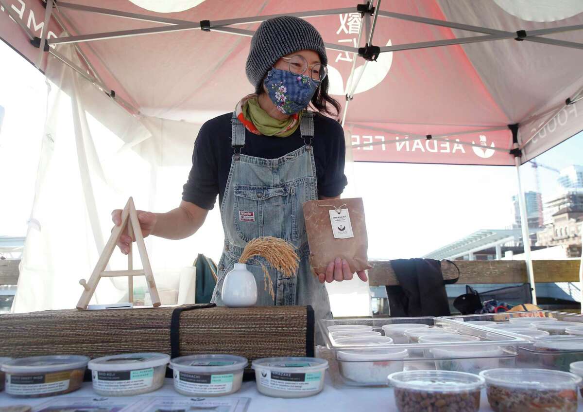 Mariko Grady, who sells miso and koji at the Aedan Fermented Foods stand at the Ferry Plaza Farmers Market on Saturdays, is opening a permanent storefront.