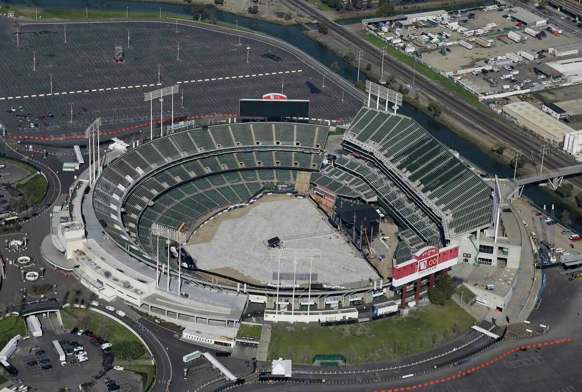 RingCentral Coliseum home of the Oakland A'serrdozens of feral cats?  How officials plan to address feline fiasco - ABC7 San Francisco