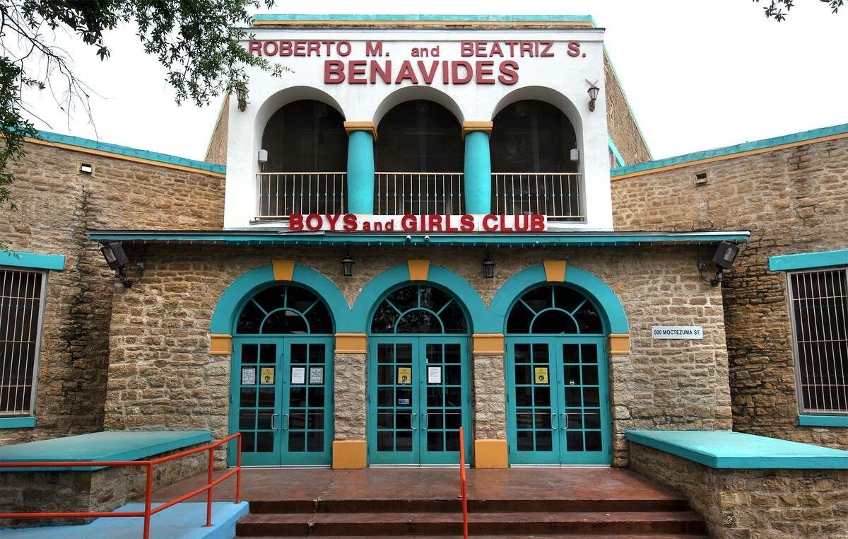 Exterior view of the Benavides Boys & Girls Club of Laredo, Friday, April 16, 2021.