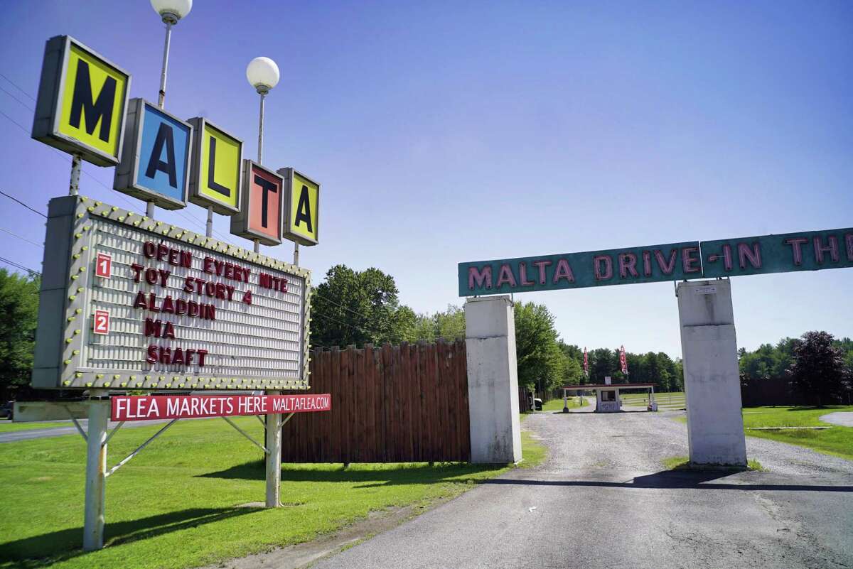 A view of the Malta Drive In on Monday, July 1, 2019, in Malta, N.Y. (Paul Buckowski/Times Union)