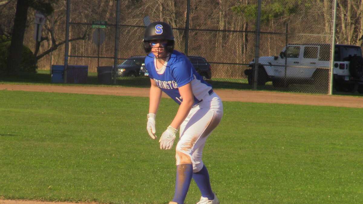 Center fielder Ashlyn Desaulniers hit a home run for the second straight day and scored four times to help Southington to an 18-4 win over Hall.