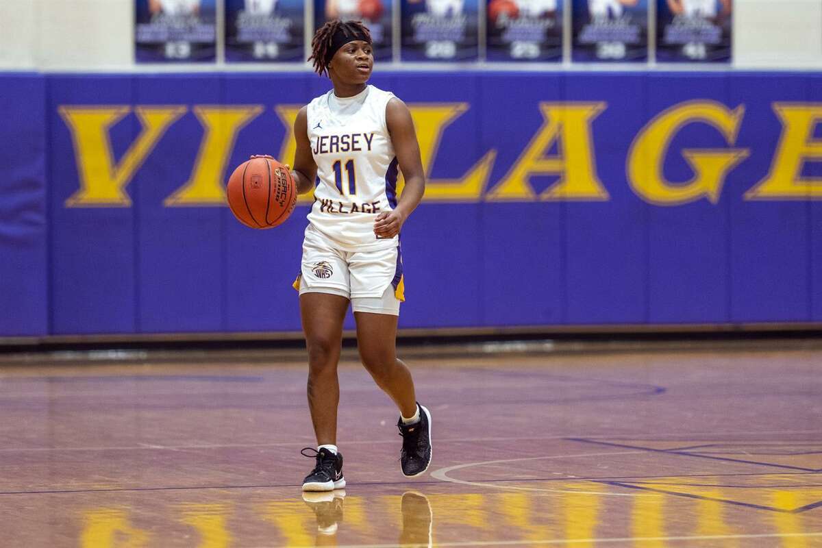 Jersey Village junior guard Ja’Nya Thomas was named District 17-6A Defensive Player of the Year.