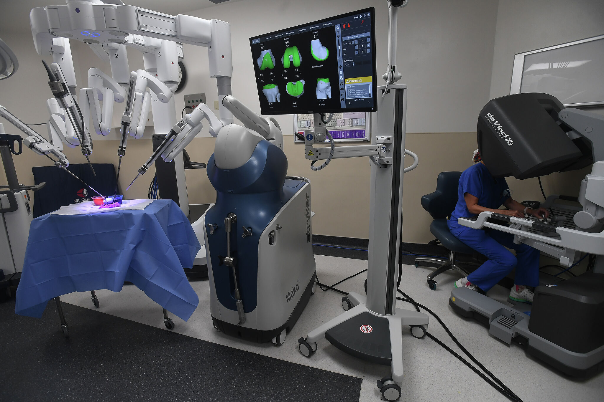 Photos: Christus St. Elizabeth Hospital demonstrates robot tech