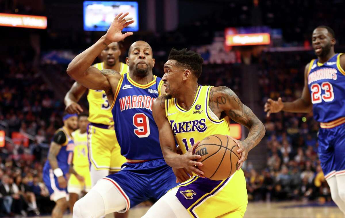 Juan Toscano-Anderson - Golden State Warriors - Game-Worn City Edition  Jersey - 1st Half - 2022 NBA Finals Game 3