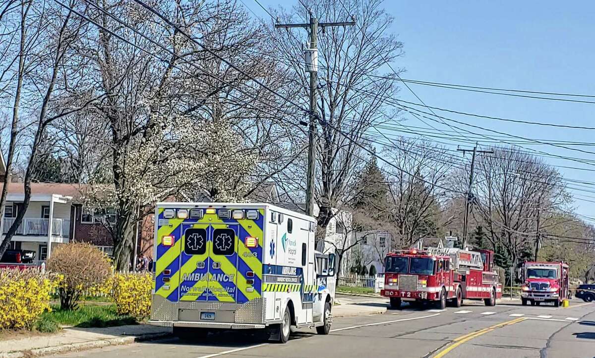 Hazmat personnel respond to mercury spill on Ward Street in Norwalk