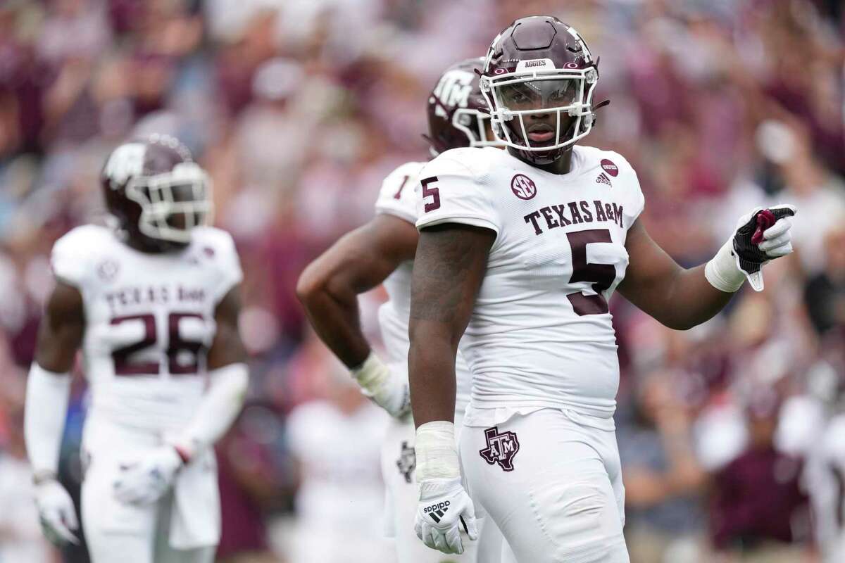 Shemar Turner is among the returnees on a Texas A&M defensive line that will have its share of heralded signees this fall.