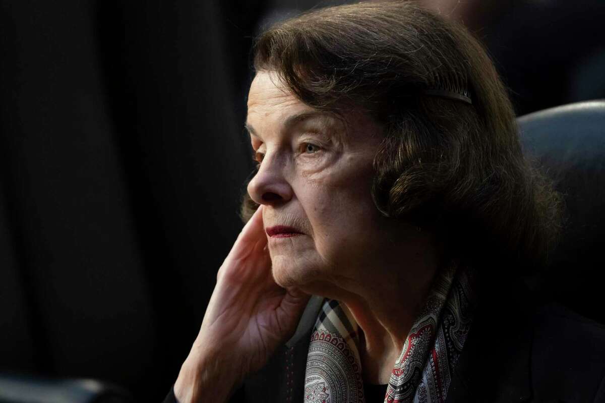 Sen. Dianne Feinstein, D-Calif., says she has no plans to step down before her term ends in 2024.