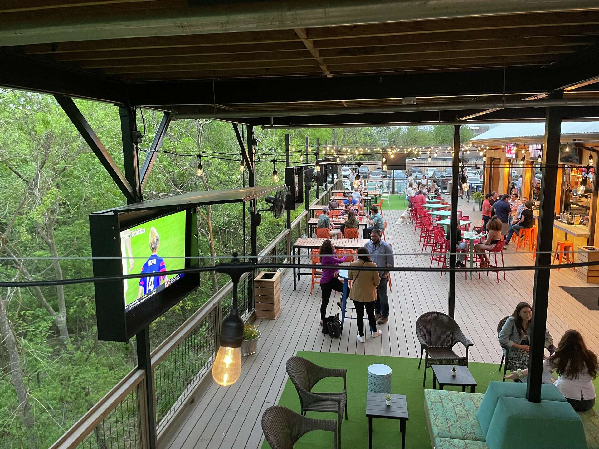 Patterson Park in the Heights is the bar of the summer