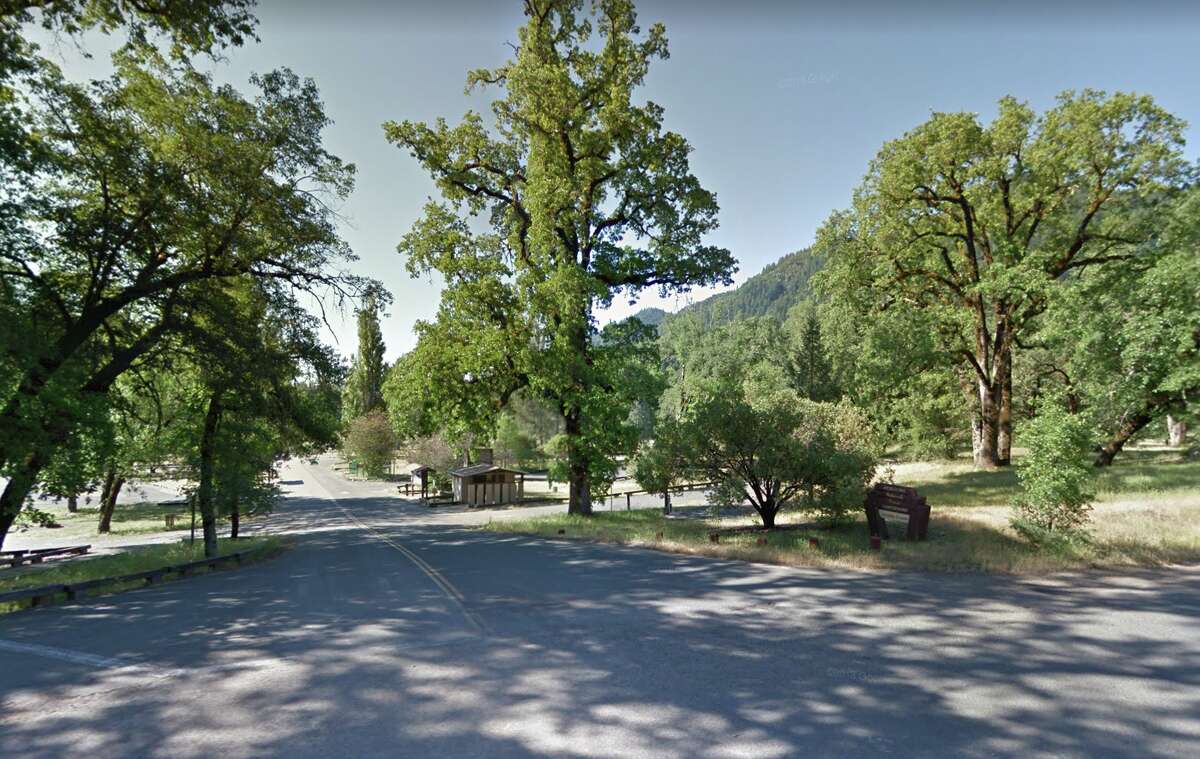 The Middle Creek Campground in Lake County, Calif.