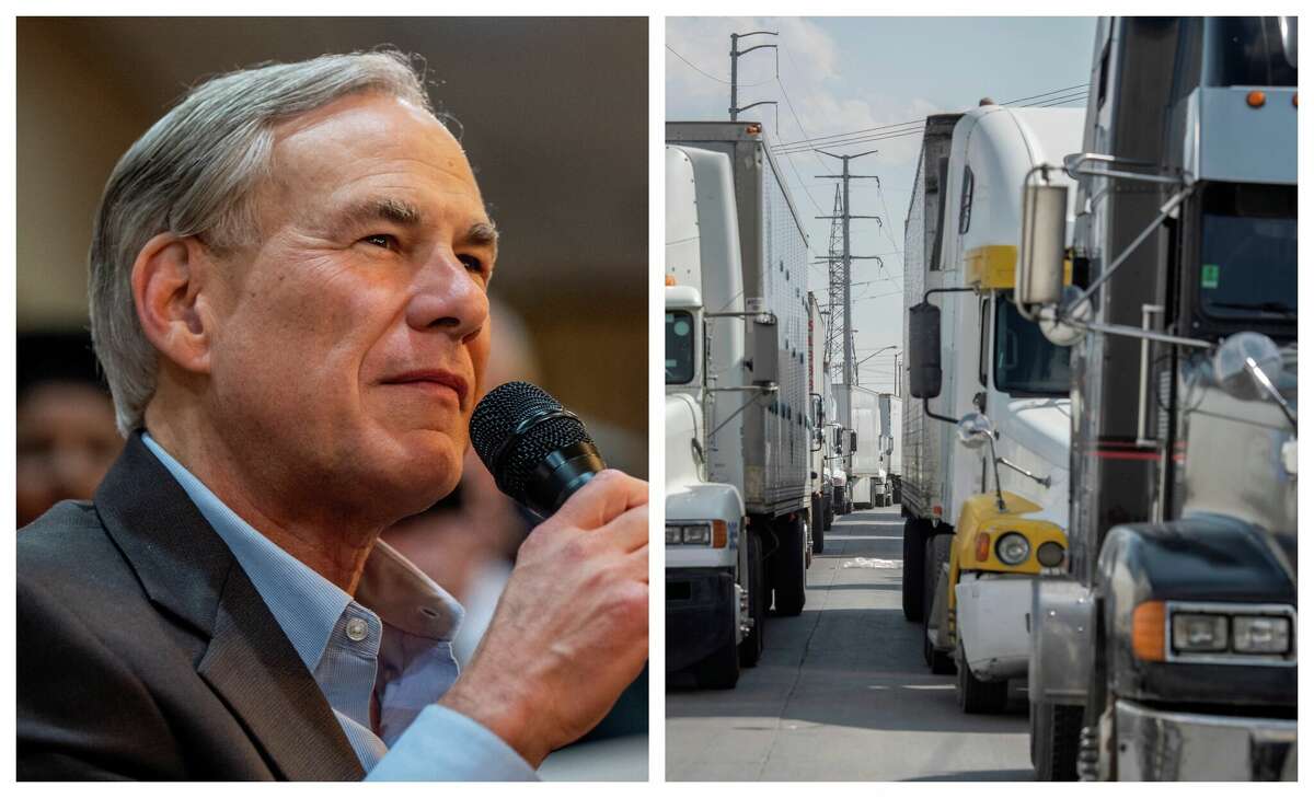 Harris County Democrats are taking issue with price hikes resulting from new border inspections ordered by Governor Greg Abbott targeting commercial trucks.
