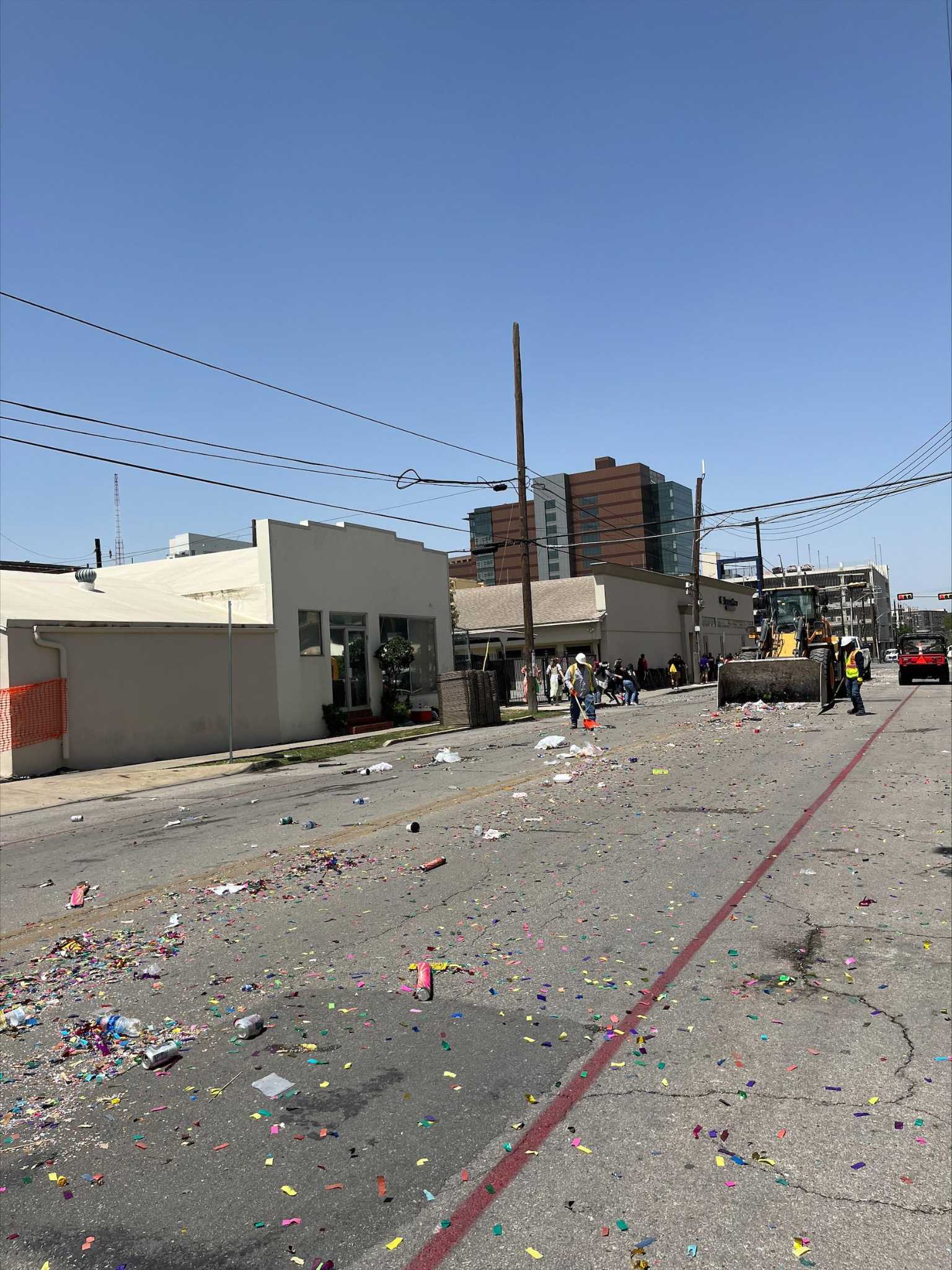 How much trash does San Antonio's Fiesta create? We did the math. It's roughly the weight of 43 hippos - Vimarsana News