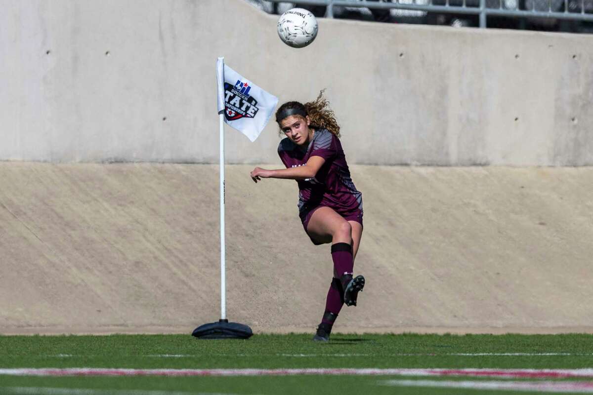 Magnolia's Michelle Polo, seen here last season, scored twice against Brenham Tuesday night and added an assist.