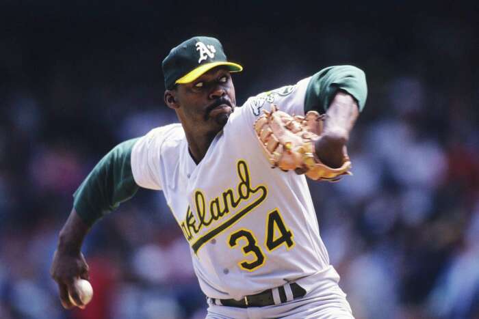 80s Baseball - 9/24/88 Dave Stewart wins his 20th game for the A's. Good  thing the Phillies released him.