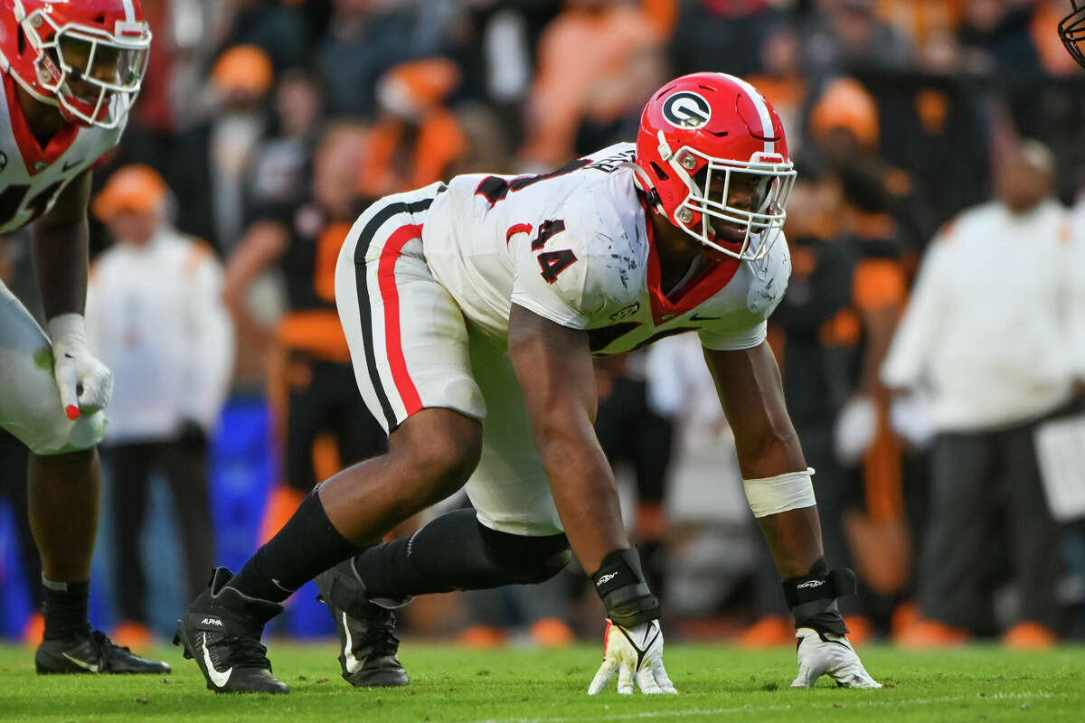Georgia defensive lineman Travon Walker could be a buzzy pick for the Texans at No. 3.