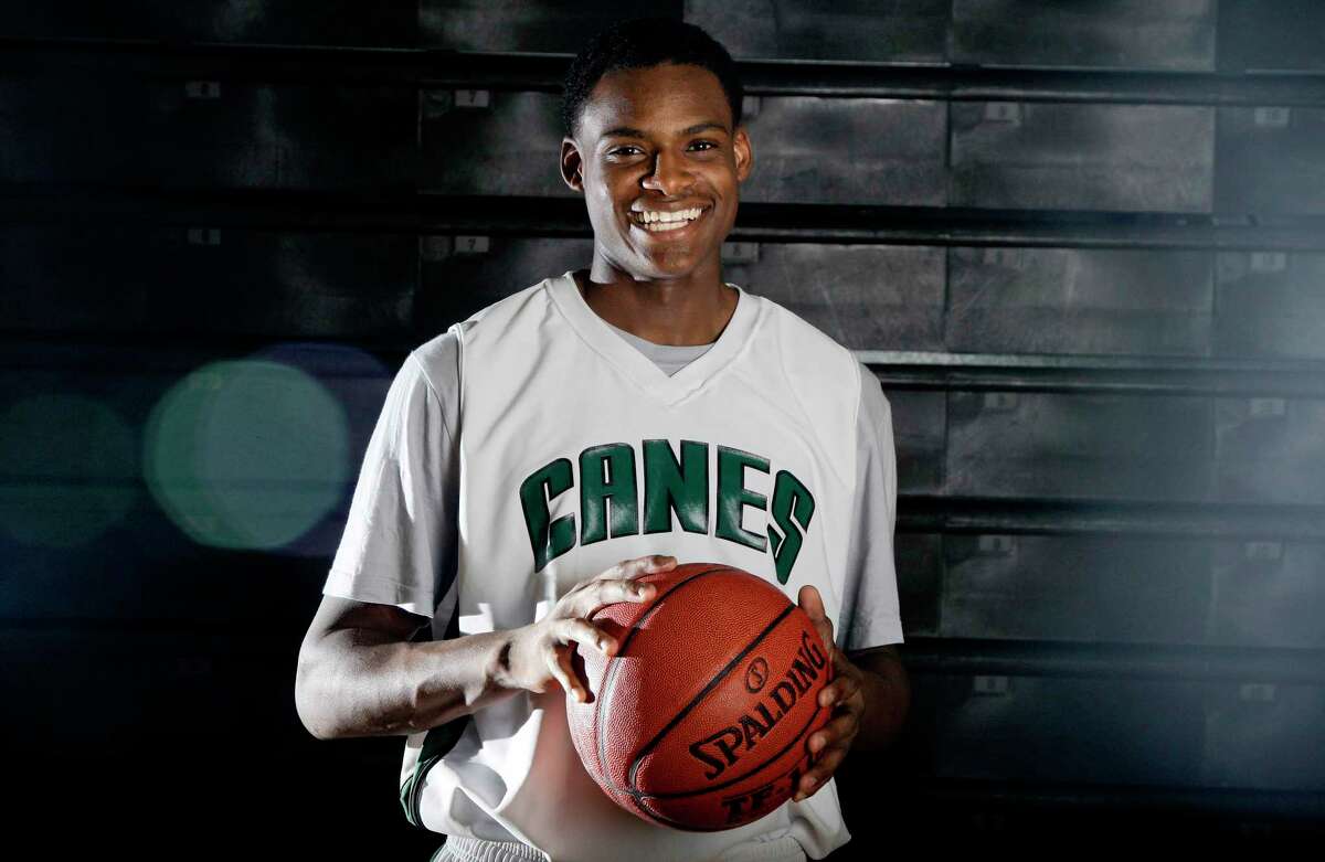 Hightower krepšinio žvaigždės Danuelio Hauso portretas 2011 m. lapkričio 8 d., Hightower gimnazijoje Hiustone.