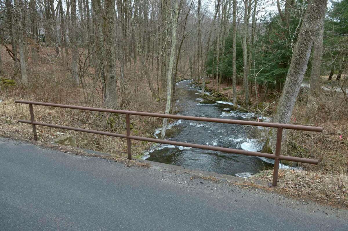 One lane bridge on Cherniske Road that New Milford proposes to make two lanes. Friday, December 14, 2018, in New Milford, Conn. New Milford has approved $600,000 in American Rescue Plan Act money to repair the bridge.