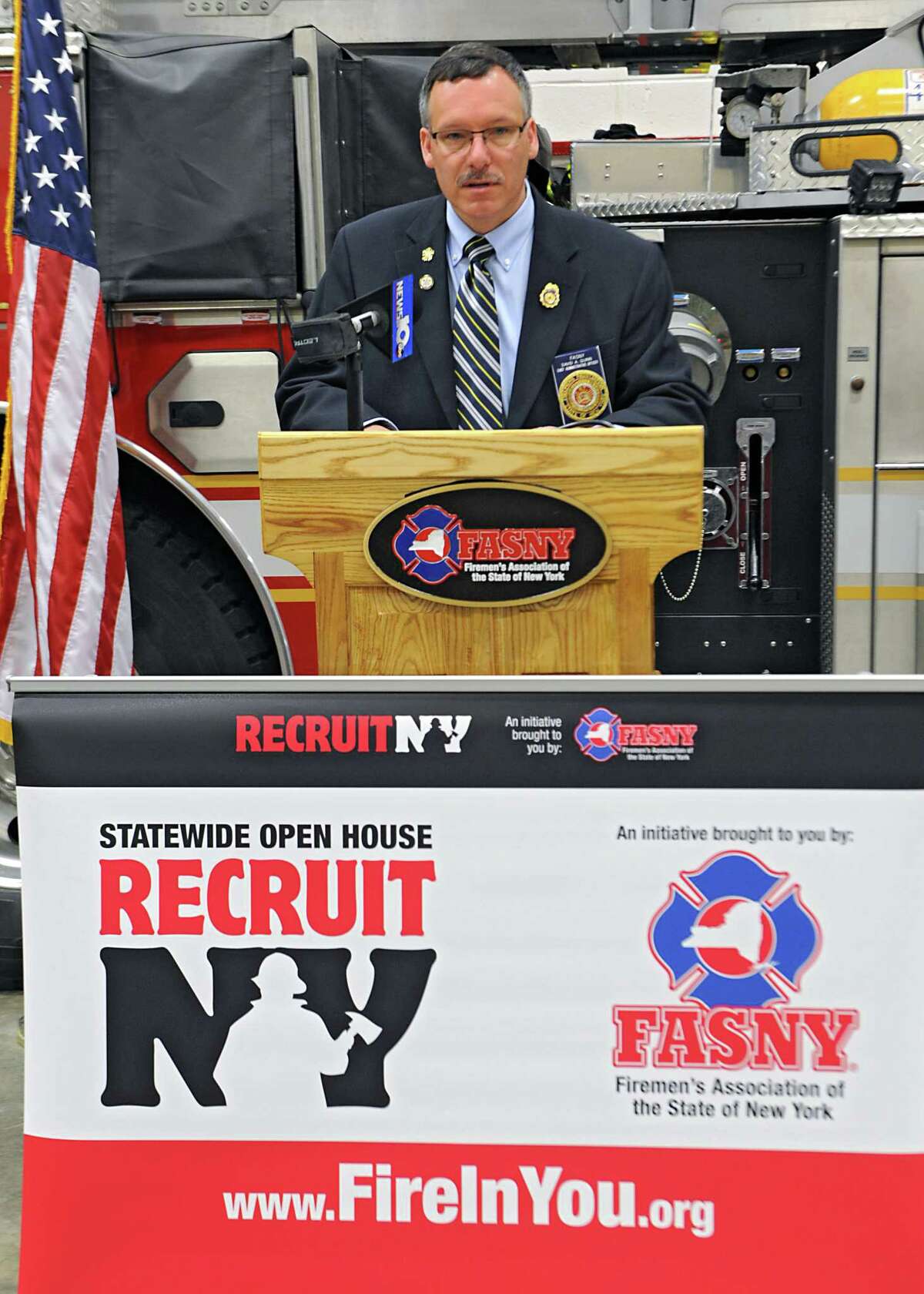 Former Firefighters Association of the State of New York State Chief Administrative Officer David Quinn accused the organization of firing him in 2019 after he reported various policy violations involving credit card use and grant payments. A judge recently ruled the organization must pay him more than $369,000 in severance. (Lori Van Buren / Times Union)