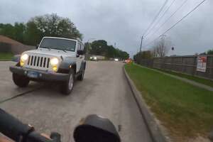 Jeep driver charged with reckless driving after targeting cyclist