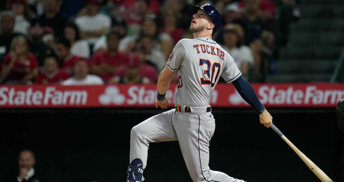 Astros' Kyle Tucker showing signs of breaking out of postseason slump
