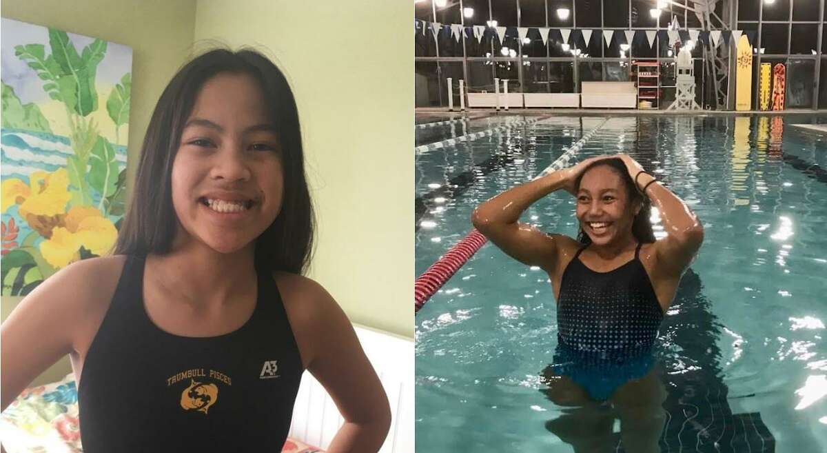 Tammy Lombardo and Alexis Abellard led Trumbull Pisces at Age Group Championship and Eastern Age Group Zone swims, respectively.