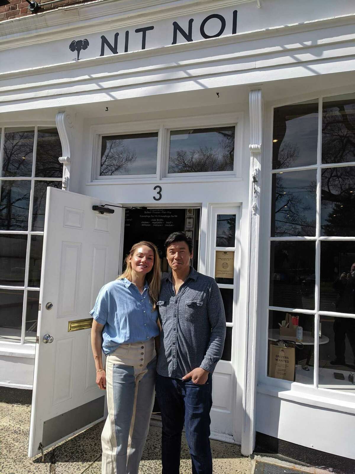 Jillian and North Shutsharwan have opened Nit Noi, a new broth and Thai restaurant in Cos Cob.