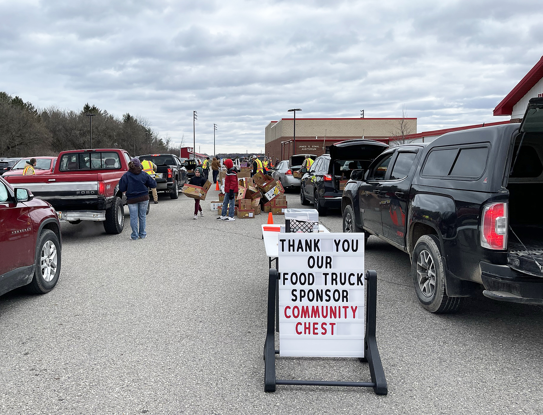 Community Chest donation means more food for Caseville pantry
