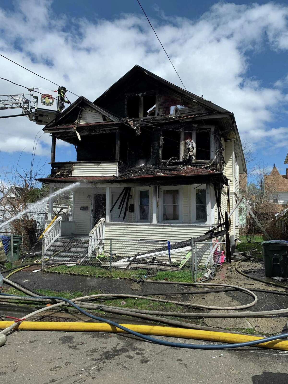 Units responded to the 200 block of Fifth Street just before 1 p.m. Sunday for a reported structure fire, officials said.