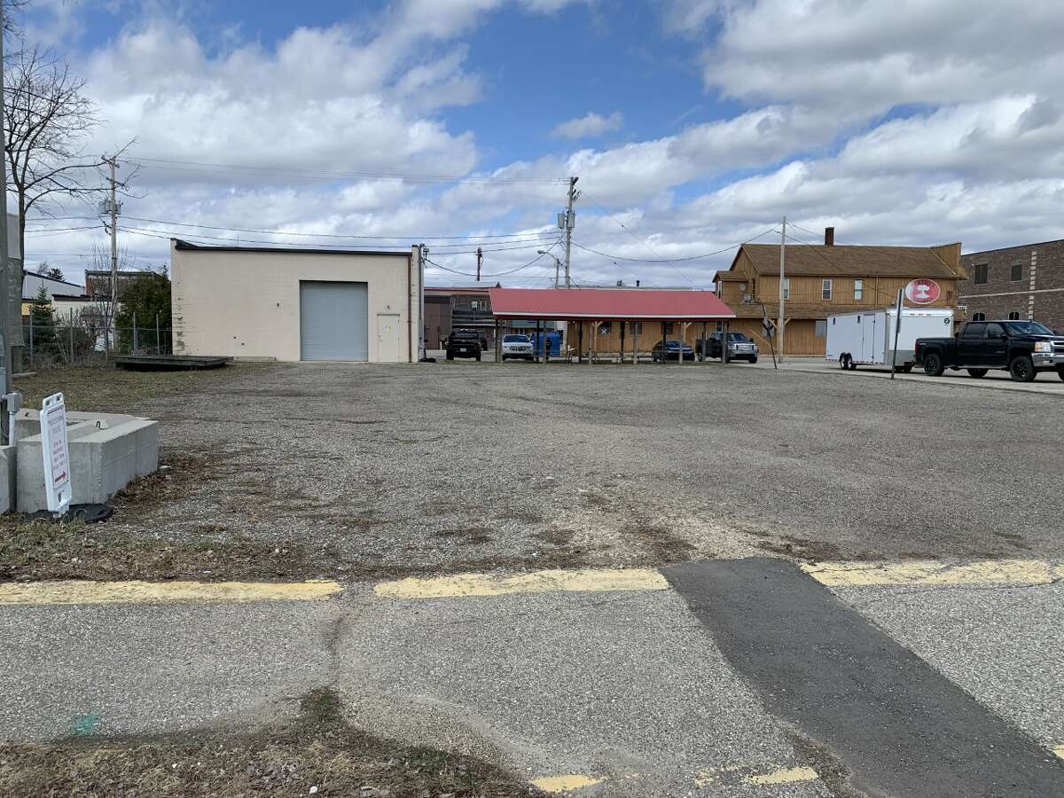 This empty lot along Chestnut Street in Reed City may soon become a city park with a splash pad and movie screen in summer and an ice rink in winter that will offer residents and visitors a place to enjoy the outdoors.