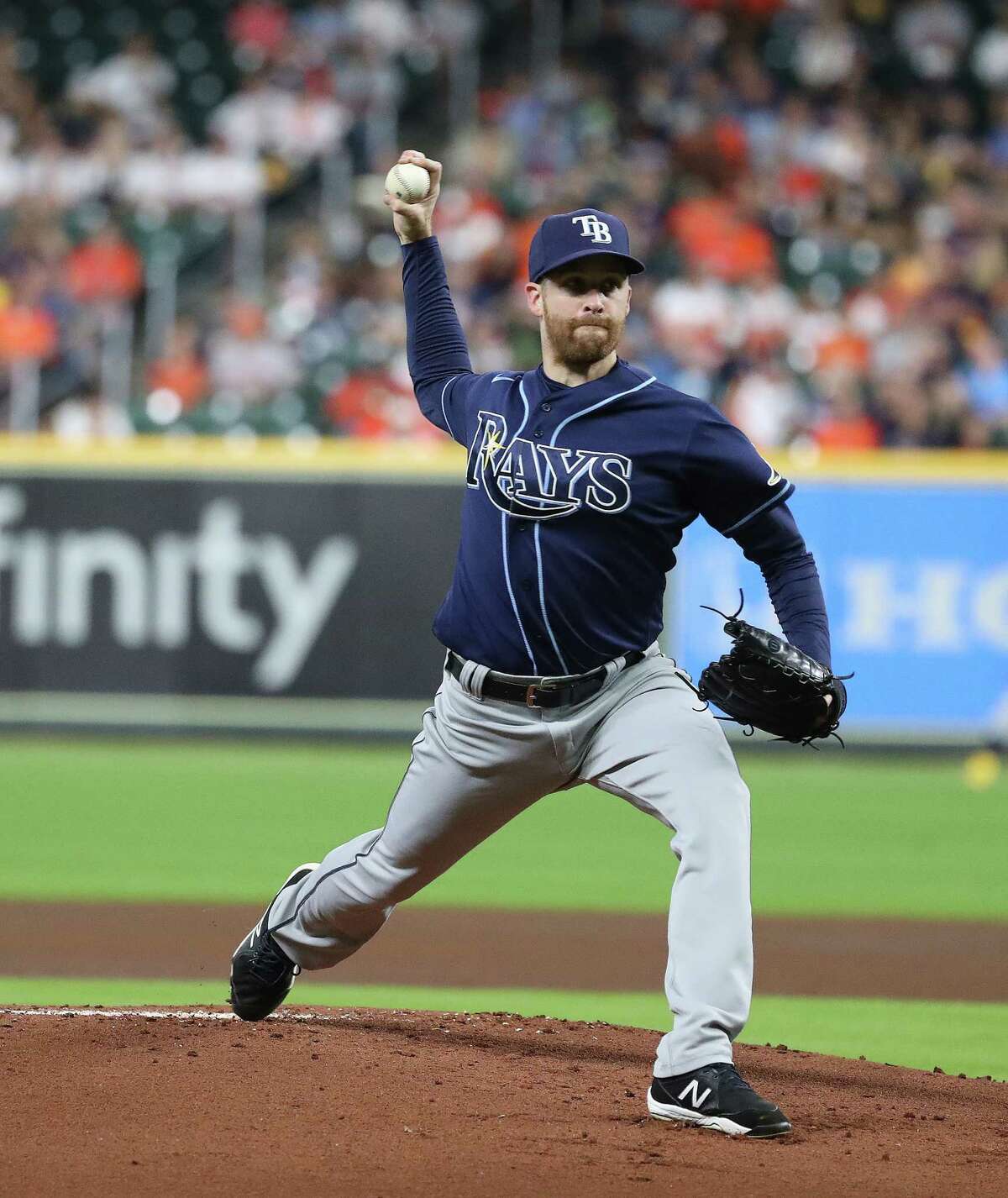 Pitcher John Halama of the Houston Astros during the Astros 3-2