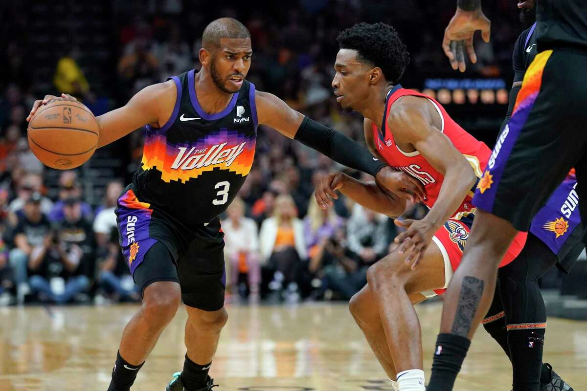 Chris Paul and the Suns look to make it two straight over New Orleans when they meet at 7 p.m. Tuesday (TNT).