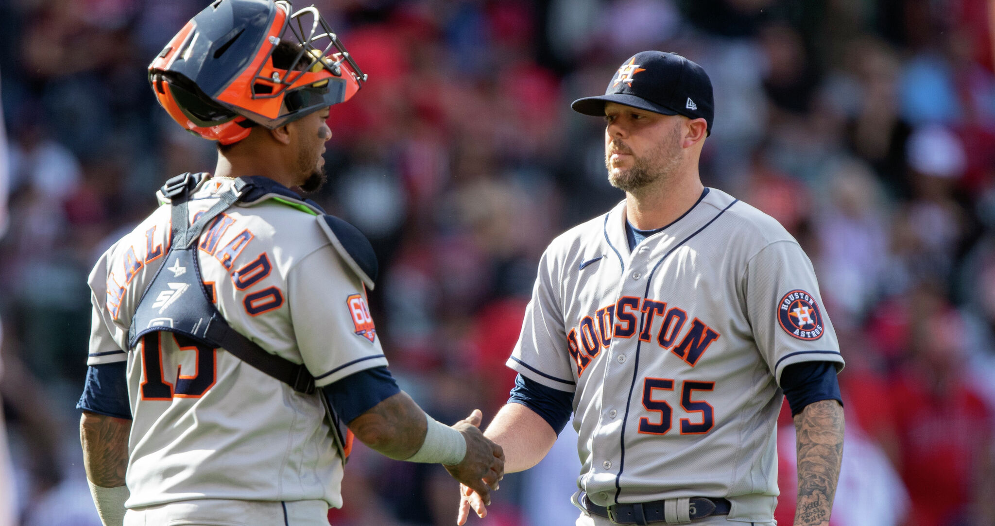 Ryan Pressly activated, but won't rejoin Astros for Dodgers finale