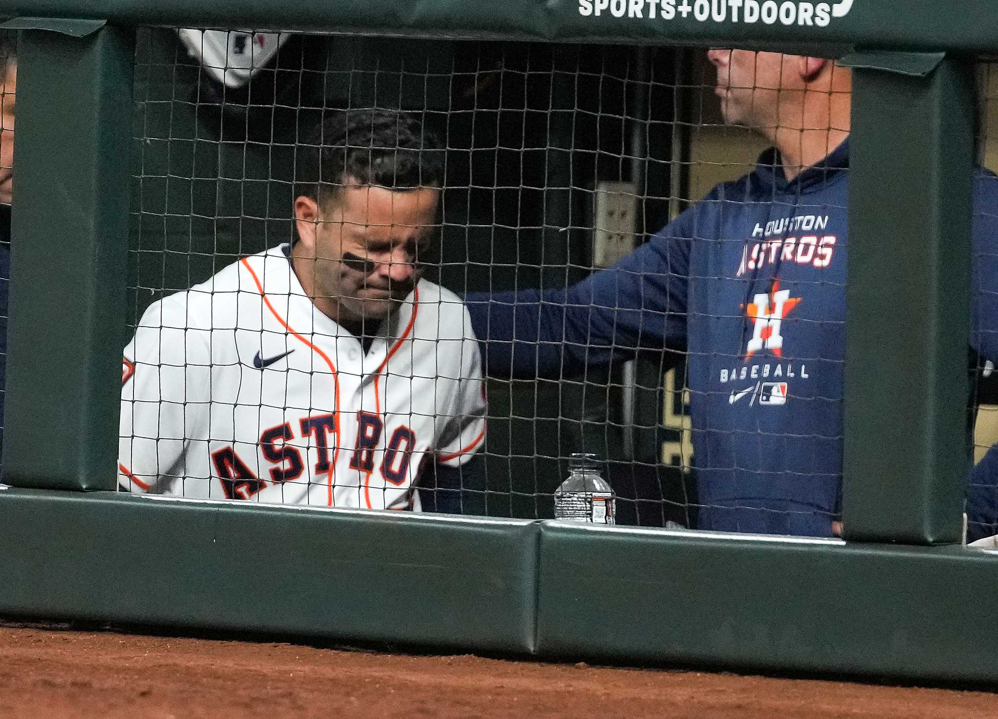 Astros put Jose Altuve on injured list, call up J.J. Matijevic from Class  AAA Sugar Land