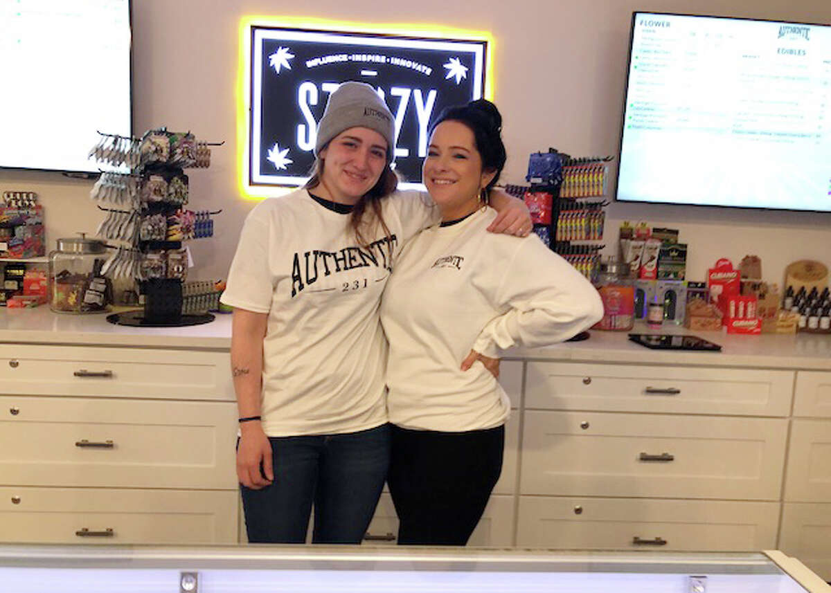 Kellie Hoffman and Alex Pullman are several of the staff members at Authentic 231 in Manistee. 
