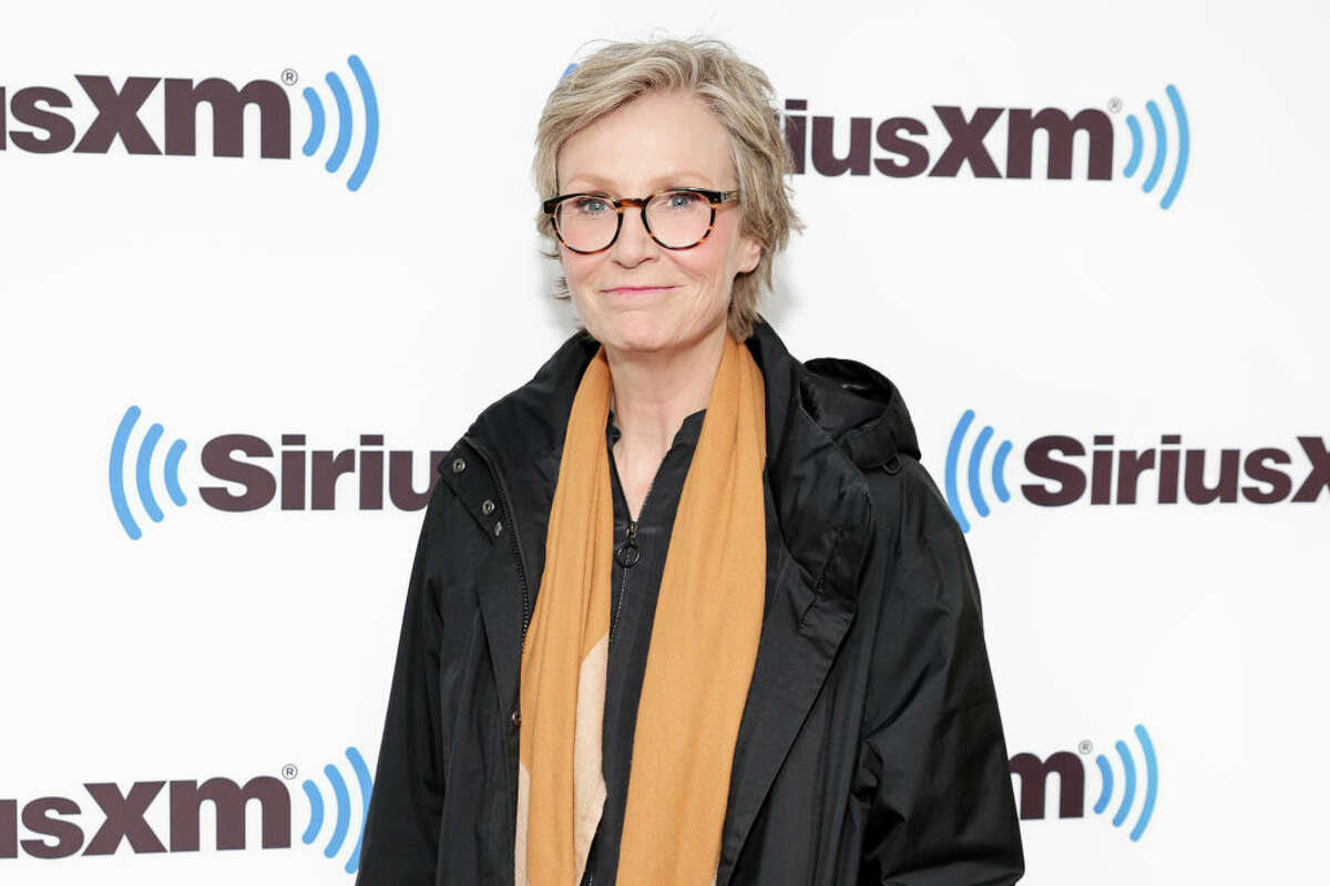 Jane Lynch visits the SiriusXM Studios on April 12, 2022 in New York City. (Photo by Cindy Ord/Getty Images)