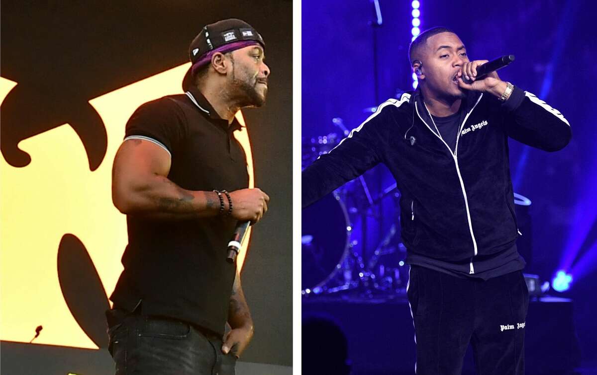 Method Man and the Wu-Tang Clan (left) are teaming up with Nas (right) for the NY State of Mind tour that hits Houston in September 2022.