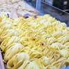 Fresh pasta for sale at Eataly, which is opening soon at Westfield Valley Fair in San Jose.