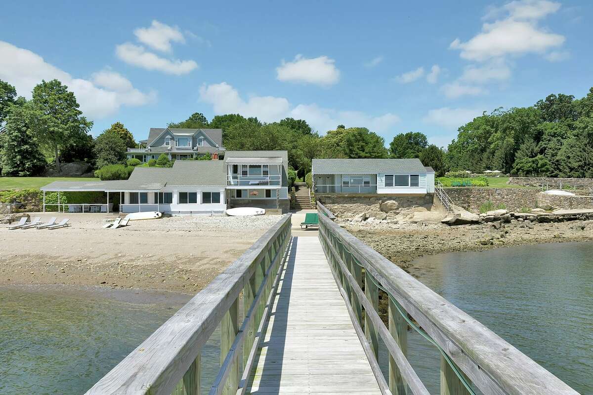 The 18 Wallacks Drive property has two coastal homes and five cottages, accounting for a total of 55 rooms and 20,000 square feet. 