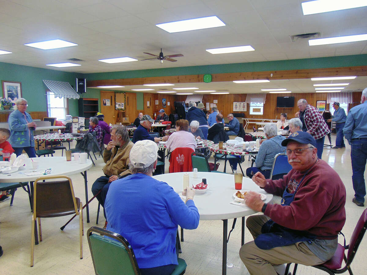 Each Friday, the Lenten Fish Fries at St. Ann's Senior Center would draw a good community attendance. 
