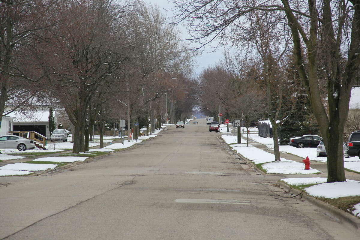 Silver Street in Bad Axe, one of eight streets the city is considering in apply for an MDOT grant to help repave streets.