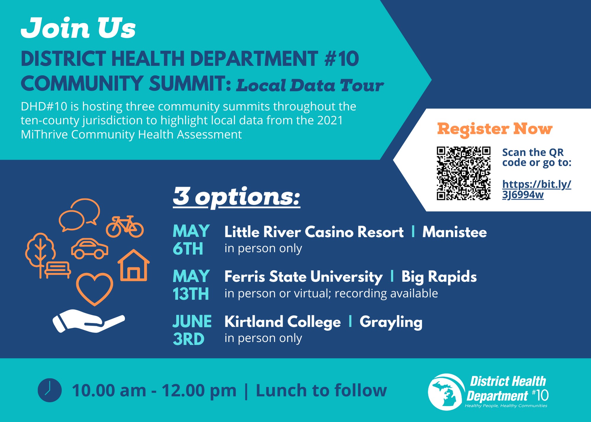 Health department planning local data tour at Ferris State