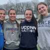 Law's Maya Rosado, Lindsay Konlian, Hailey Boyle and Avery Flechtner are girls lacrosse captains.