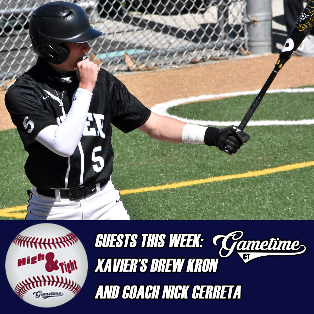 Xavier coach Nick Cerreta and star center fielder, Drew Kron join the latest episode of the High and Tight podcast.