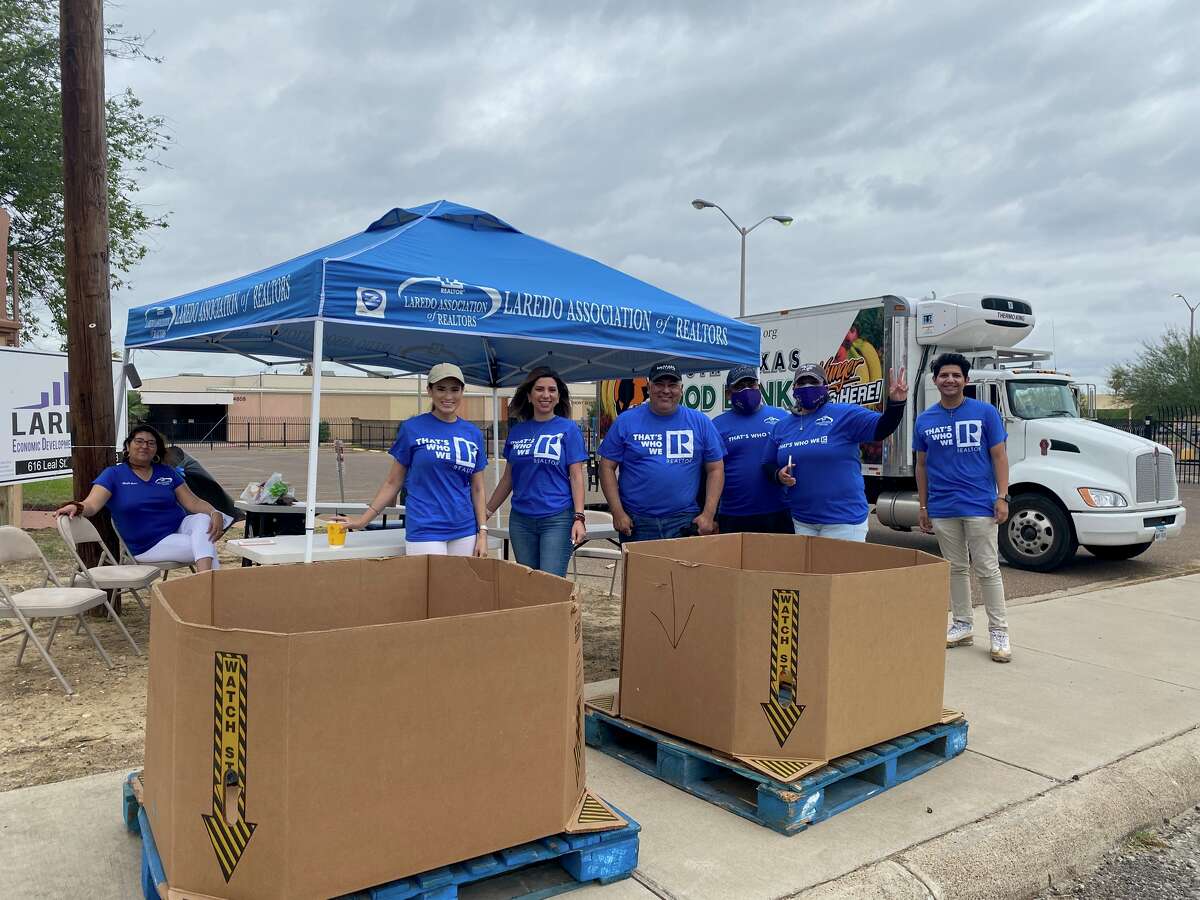 Members of the  Laredo Association of Realtors form part of various events as try to remain active in the community to spread awareness of their organziation and their efforts. 