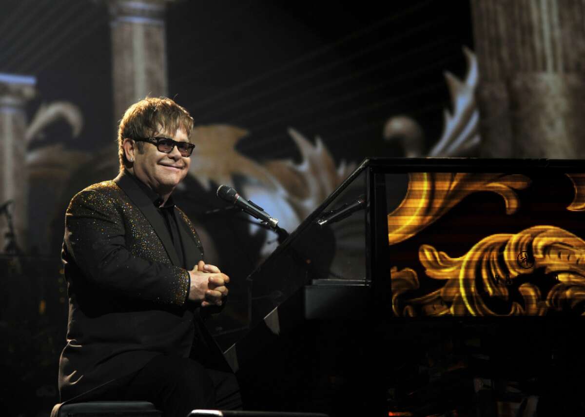 #5. Elton John, "The Million Dollar Piano" - Years of residency: 2011–2018 - Location: The Colosseum at Caesars Palace - Actual earnings: $131.2 million - Estimated earnings adjusted for inflation: $147.6 million Las Vegas loves Elton John. After his first residency, “The Red Piano,” came to a close in 2009, The Colosseum at Caesars Palace welcomed him back to kick off “The Million Dollar Piano” residency, which ran from 2011 through 2018. There was much to celebrate during “The Million Dollar Piano’s” run. On the personal front, John and his longtime love, David Furnish, experienced the birth of their second son, Elijah Joseph Daniel Furnish-John, on Jan. 11, 2013. Their eldest son, Zachary Jackson Levon Furnish-John, was born on Dec. 25, 2010. The proud fathers would tie the knot, with both sons in attendance, on Dec. 21, 2014. That same year, John’s platinum album “Goodbye Yellow Brick Road” was remastered to celebrate its 40th anniversary. On March 23, 2015, “The Million Dollar Piano” celebrated its 100th performance. Speaking of “Goodbye Yellow Brick Road,” John’s “Farewell Yellow Brick Road: The Final Tour in North America and Europe” is set to make its first stop on May 27, 2022, in Frankfurt.