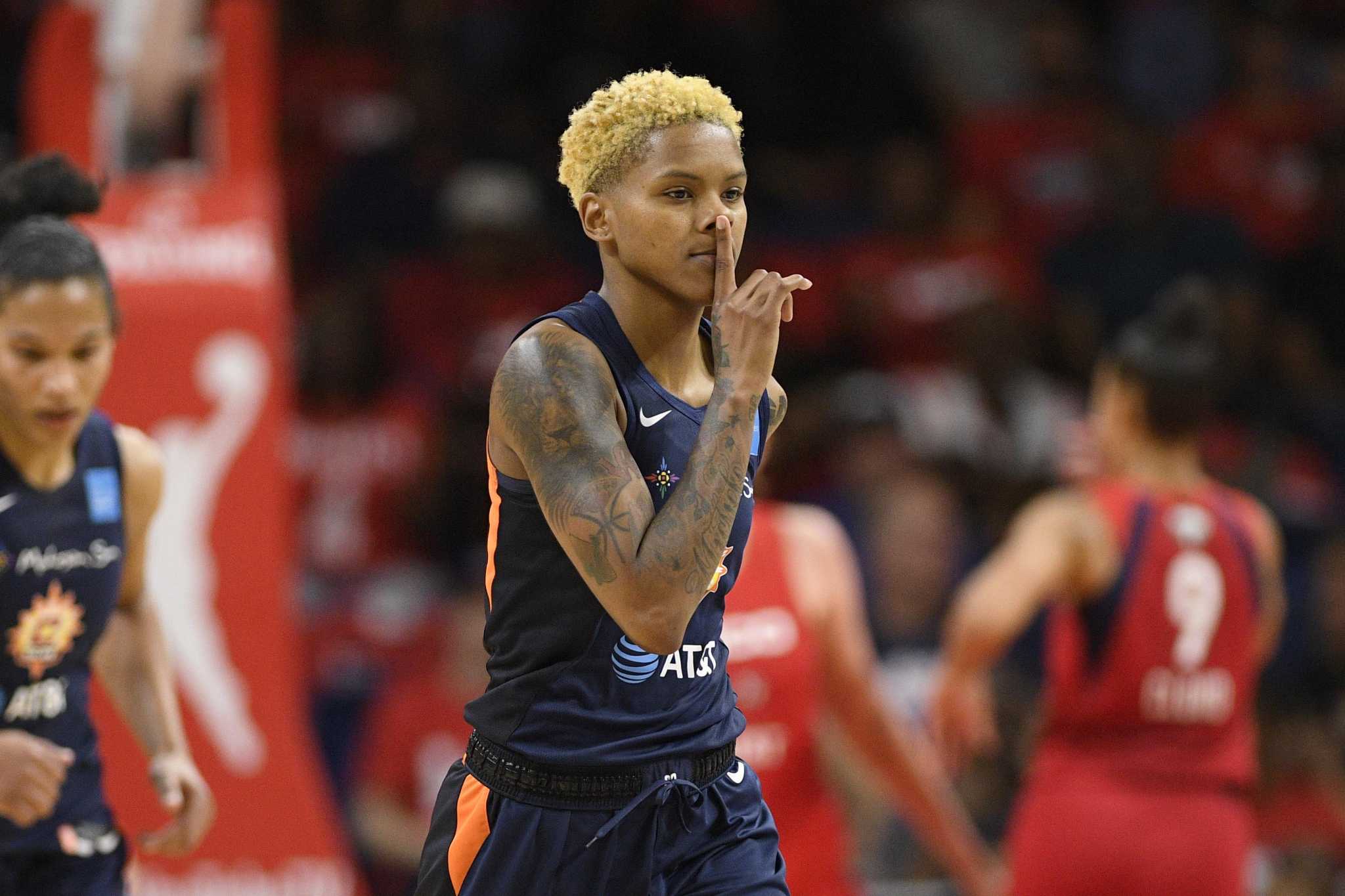 WNBA suspends Courtney Williams, Crystal Bradford for altercation