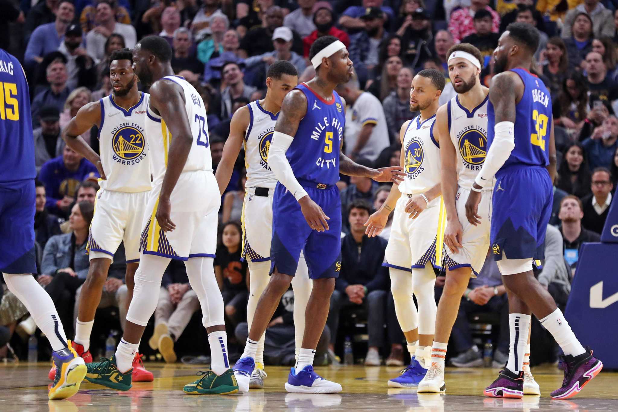 Golden State Warriors come up short against Denver Nuggets